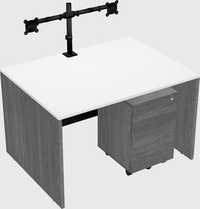 Rectangular desk
