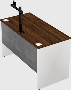 Rectangular desk