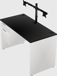 Rectangular desk