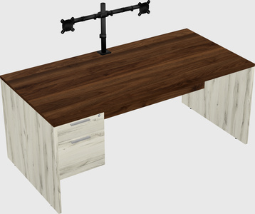 Rectangular desk