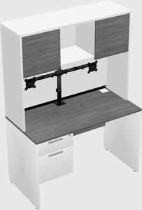 Rectangular desk