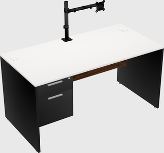 Rectangular desk