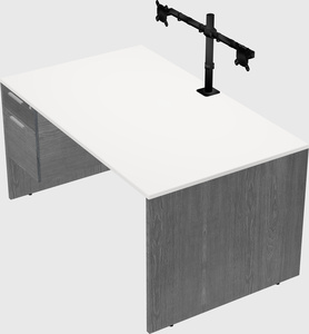 Rectangular desk