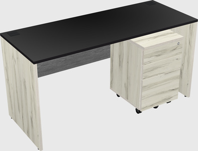 Rectangular desk