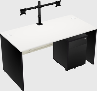 Rectangular desk
