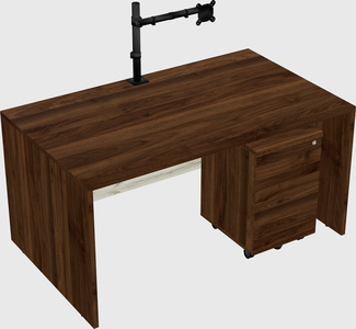 Rectangular desk