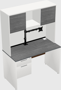 Rectangular desk