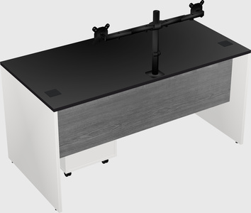 Rectangular desk