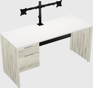 Rectangular desk
