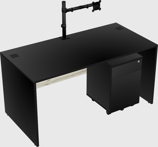 Rectangular desk