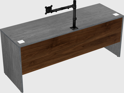 Rectangular desk