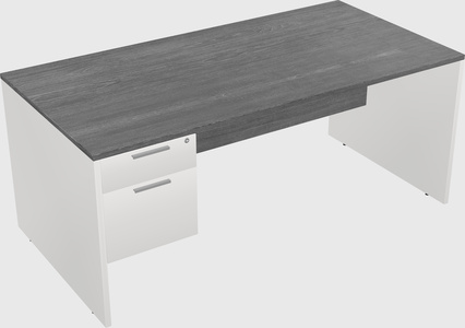 Rectangular desk