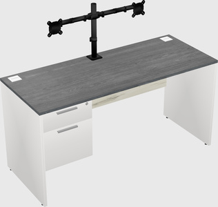 Rectangular desk