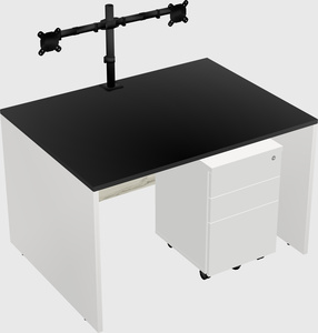 Rectangular desk