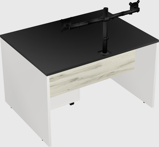 Rectangular desk