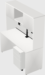 Rectangular desk
