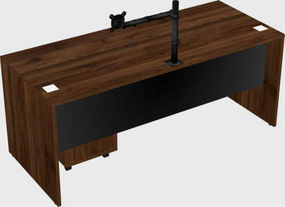 Rectangular desk