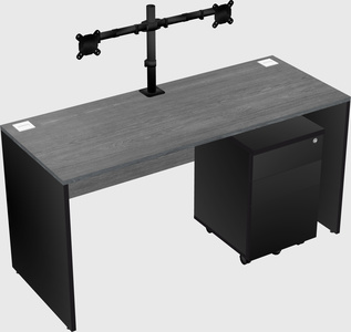 Rectangular desk