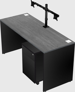 Rectangular desk