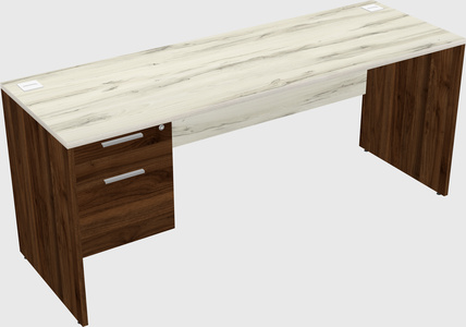 Rectangular desk