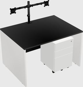 Rectangular desk