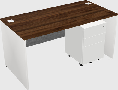 Rectangular desk