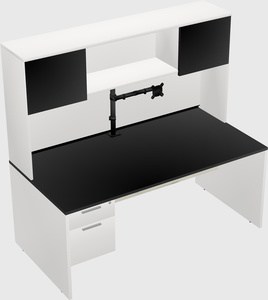 Rectangular desk