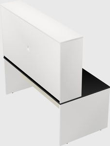 Rectangular desk