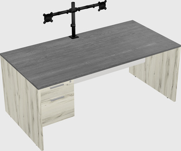 Rectangular desk