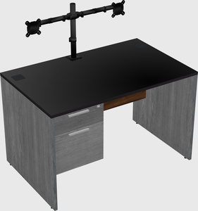 Rectangular desk