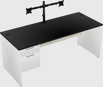 Rectangular desk