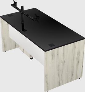 Rectangular desk