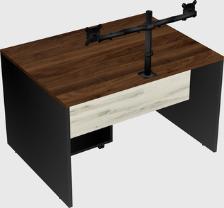 Rectangular desk