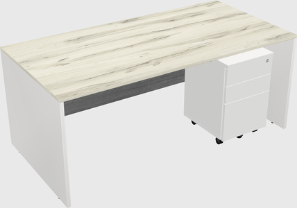 Rectangular desk