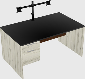 Rectangular desk