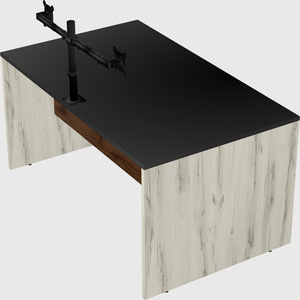 Rectangular desk
