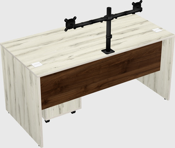 Rectangular desk