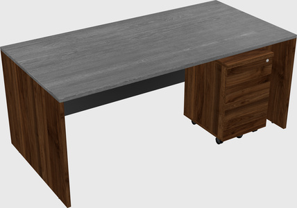 Rectangular desk