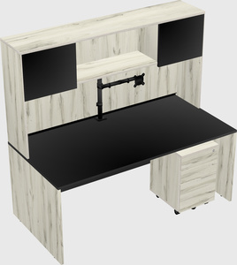 Rectangular desk