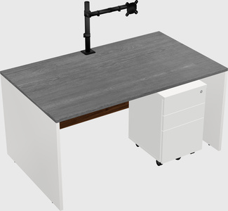 Rectangular desk