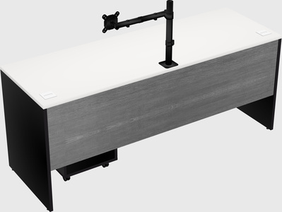 Rectangular desk