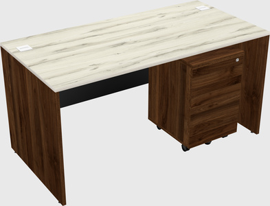 Rectangular desk