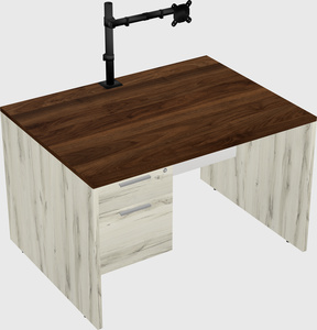 Rectangular desk