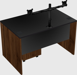 Rectangular desk
