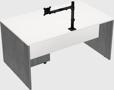Rectangular desk