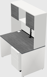 Rectangular desk