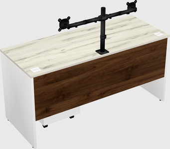 Rectangular desk