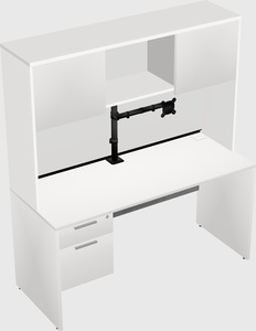 Rectangular desk