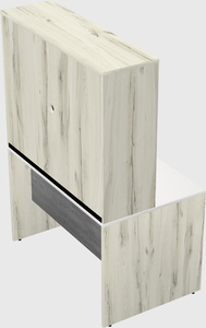 Rectangular desk