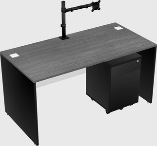 Rectangular desk